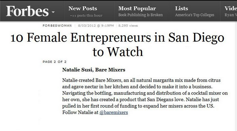 Forbes Top 10 Female Entrepreneurs