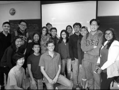 Natalie speaking at event