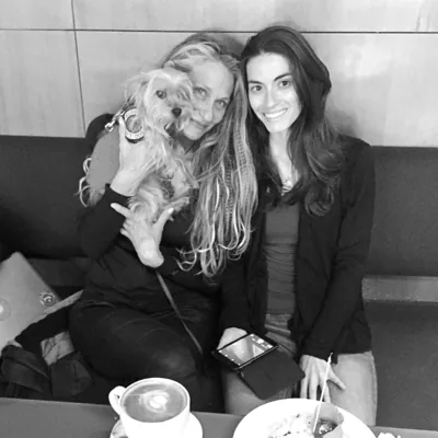 Natalie with mentor