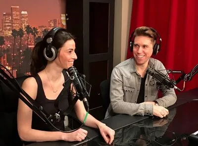 Natalie on air