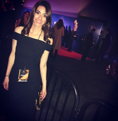 Natalie at the Oscars