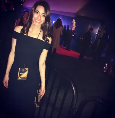 Natalie at the Oscars