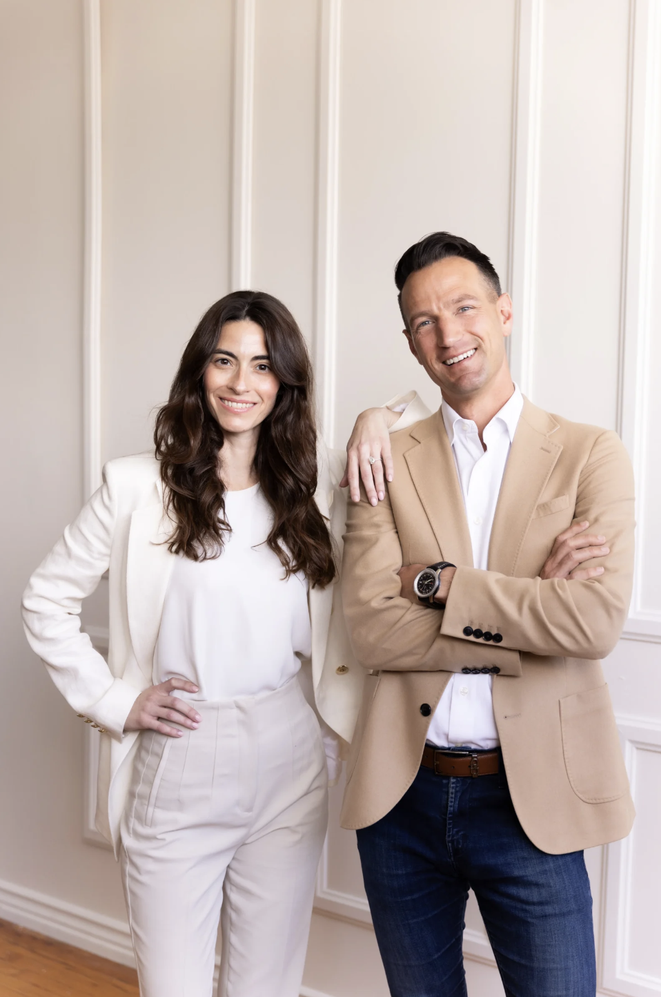 Natalie Susi with soul client Seth O'Byrne