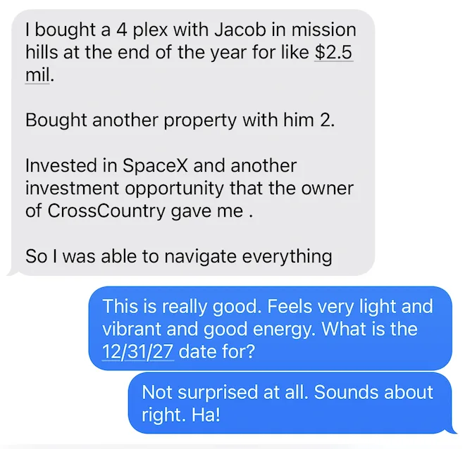 Agent text, Scott on momentum